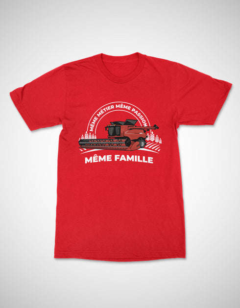 Moissonneuse Rouge t-shirt unisexe